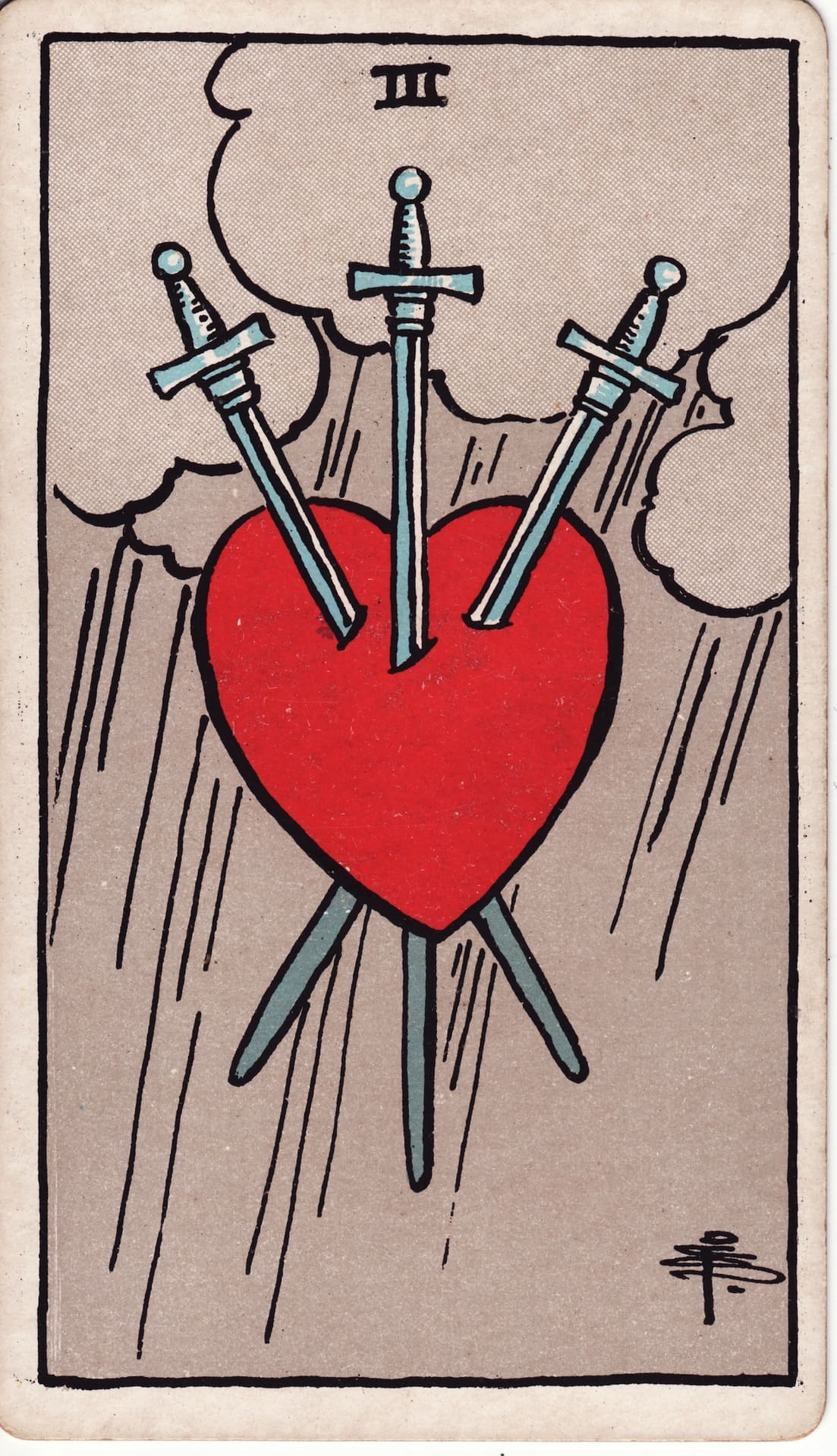 Three of Swords (소드 3)