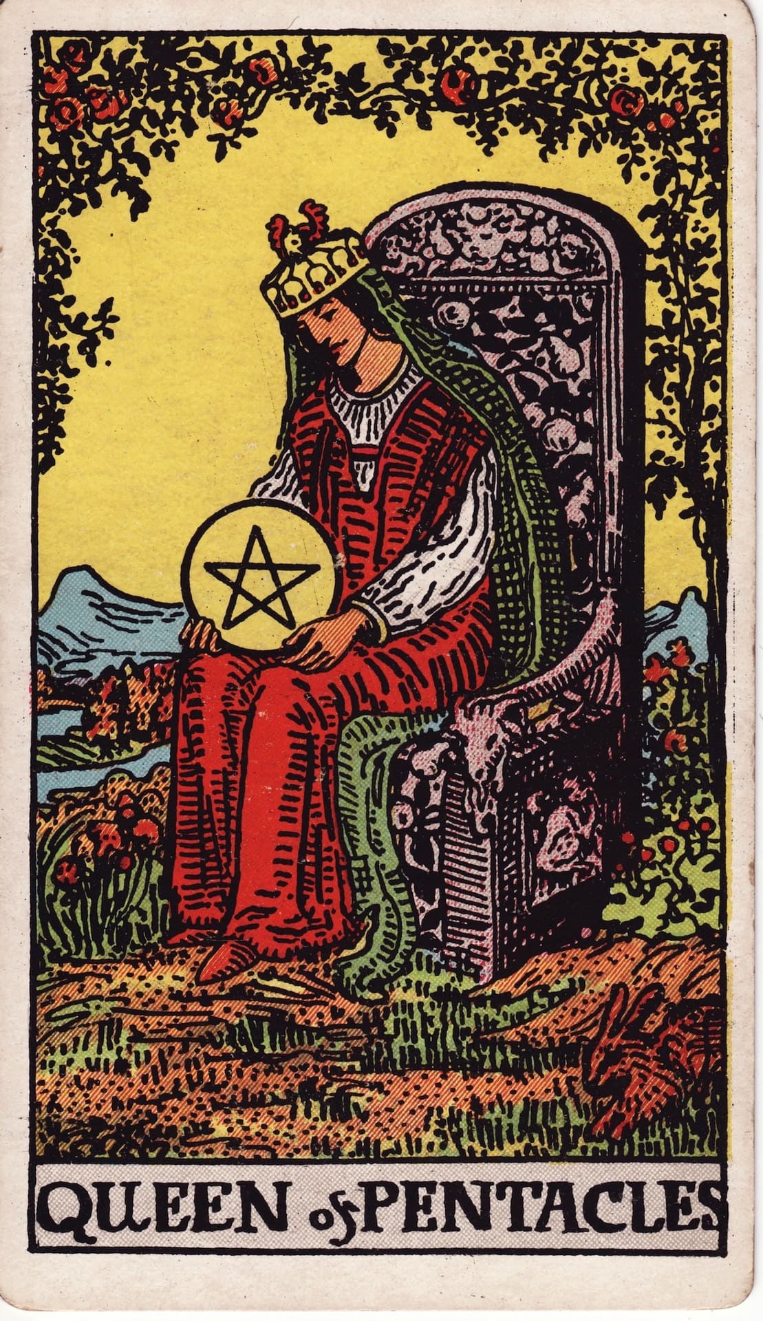 Queen of Pentacles (펜타클 퀸)